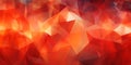 Fire Opal Crystal Creative Abstract Geometric Texture. Royalty Free Stock Photo