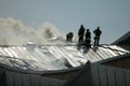 Fire at the Philharmonie Berlin Royalty Free Stock Photo