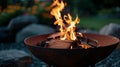 The fire pit becomes a source of inspiration for the musician whose heartfelt lyrics and melodies seem to be in perfect