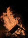 Fire Pit and Fire and Flame Image