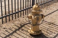 Fire plug at Kelso Depot Mojave Preserve Royalty Free Stock Photo