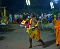 Fire pot offering of a Hindu devotees