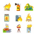 Fire Protection Icons