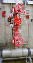 Fire protection system, Deluge valve. Royalty Free Stock Photo