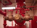 Fire Pump Sprinkler and Standpipe Systems Royalty Free Stock Photo