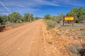 Fire Restriction Sign in Spanish in Arizona Royalty Free Stock Photo