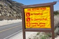 Fire Restrictions