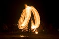 Fire ritual Sirni Zagovezni before Easter Royalty Free Stock Photo