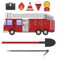 Fire safety equipment emergency tools