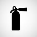 Fire safety icon great for any use. Vector EPS10. Royalty Free Stock Photo