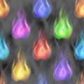 Fire, Seamless Background