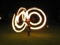 Fire-show Royalty Free Stock Photo