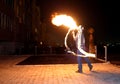 Fire-Show Royalty Free Stock Photo