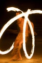 Fire show Royalty Free Stock Photo