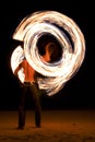 Fire show Royalty Free Stock Photo