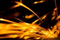 Fire Sparkler Royalty Free Stock Photo