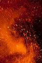 Fire Sparks Royalty Free Stock Photo
