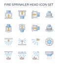 Fire sprinkler icon