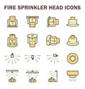 Fire sprinkler icon