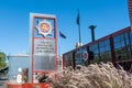 Fire station of the South Australian Metropolitan fire service exterior view in Adelaide South Australia