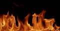 Fire stock image for editing use Royalty Free Stock Photo