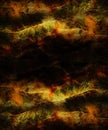 Fire Stone from Hell, Abstract Surreal Background. Royalty Free Stock Photo