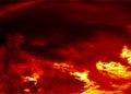 Fire storm Royalty Free Stock Photo
