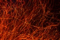 Fire Streaks Royalty Free Stock Photo