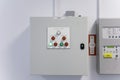 fire suppression system control panel Royalty Free Stock Photo