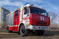 Fire tanker AC-3,2-40/4 Royalty Free Stock Photo