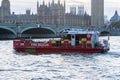 Fire Tender on the River Thames London