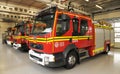 Fire tenders standby Royalty Free Stock Photo
