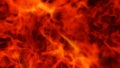 Fire texture background, abstract orange flames pattern