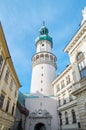 Fire tower in Sopron, Hungary Royalty Free Stock Photo