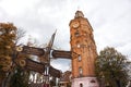 The fire tower in Vinnitsa on the main square