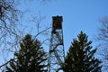 Fire tower Yellow River State forest Area Harpers Ferry IA
