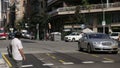 Fire Truck Driving at Full Speed in Barcelona