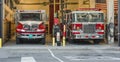 Fire truck at the Firehouse