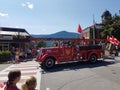 Fire Truck Grand Forks BC Royalty Free Stock Photo