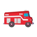 Fire truck icon. Vehicles and transportation