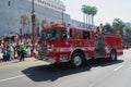 Fire Truck at the Norooz Festival and Persian Parade