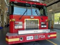 Fire truck in Toronto Royalty Free Stock Photo