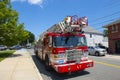 Fire Truck Winthrop Massachusetts USA Royalty Free Stock Photo