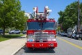 Fire Truck Winthrop Massachusetts USA Royalty Free Stock Photo