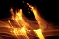 Fire, an unusual, abstract depiction of fire.