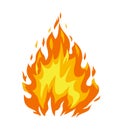 Fire vector.Fire logo icon