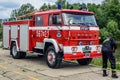 Fire vehicle in Poland