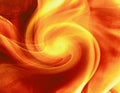 Fire vortex Royalty Free Stock Photo