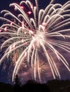 Fire works celebration Royalty Free Stock Photo