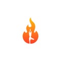 Fire Yoga Club Logo Inspirations